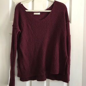 Abercrombie Oversized Off the Shoulder Sweater